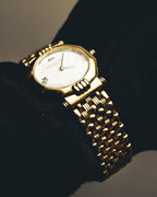 "Christian Dior" 80's-90's Gold plated wristwatch
