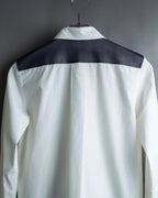 "CELINE" Combination color dress shirt