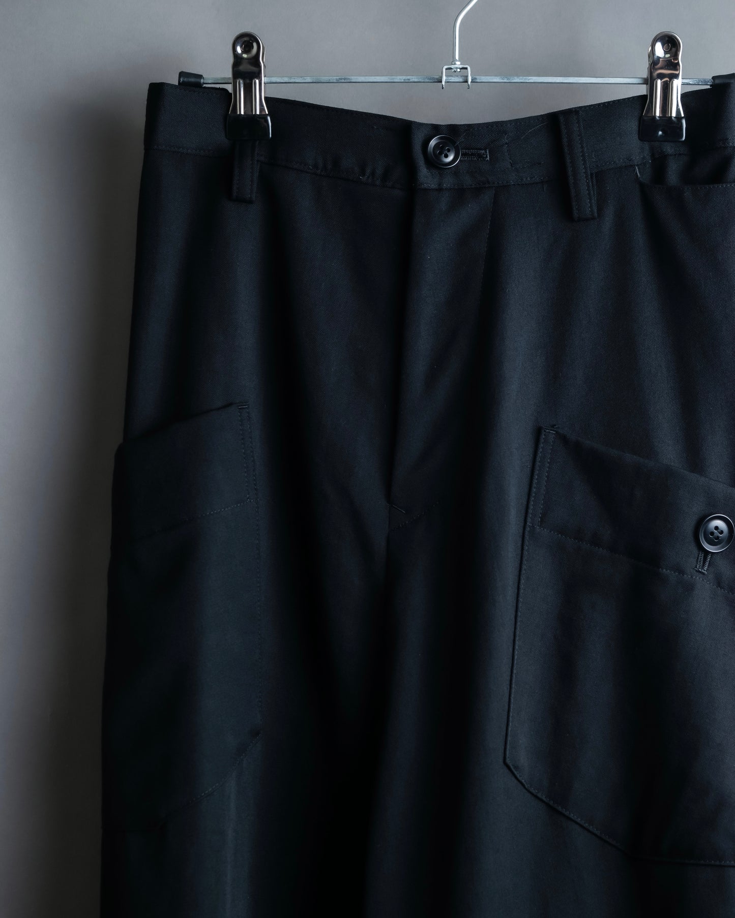 "Y's" Wool gabardine sarouel skirt pants