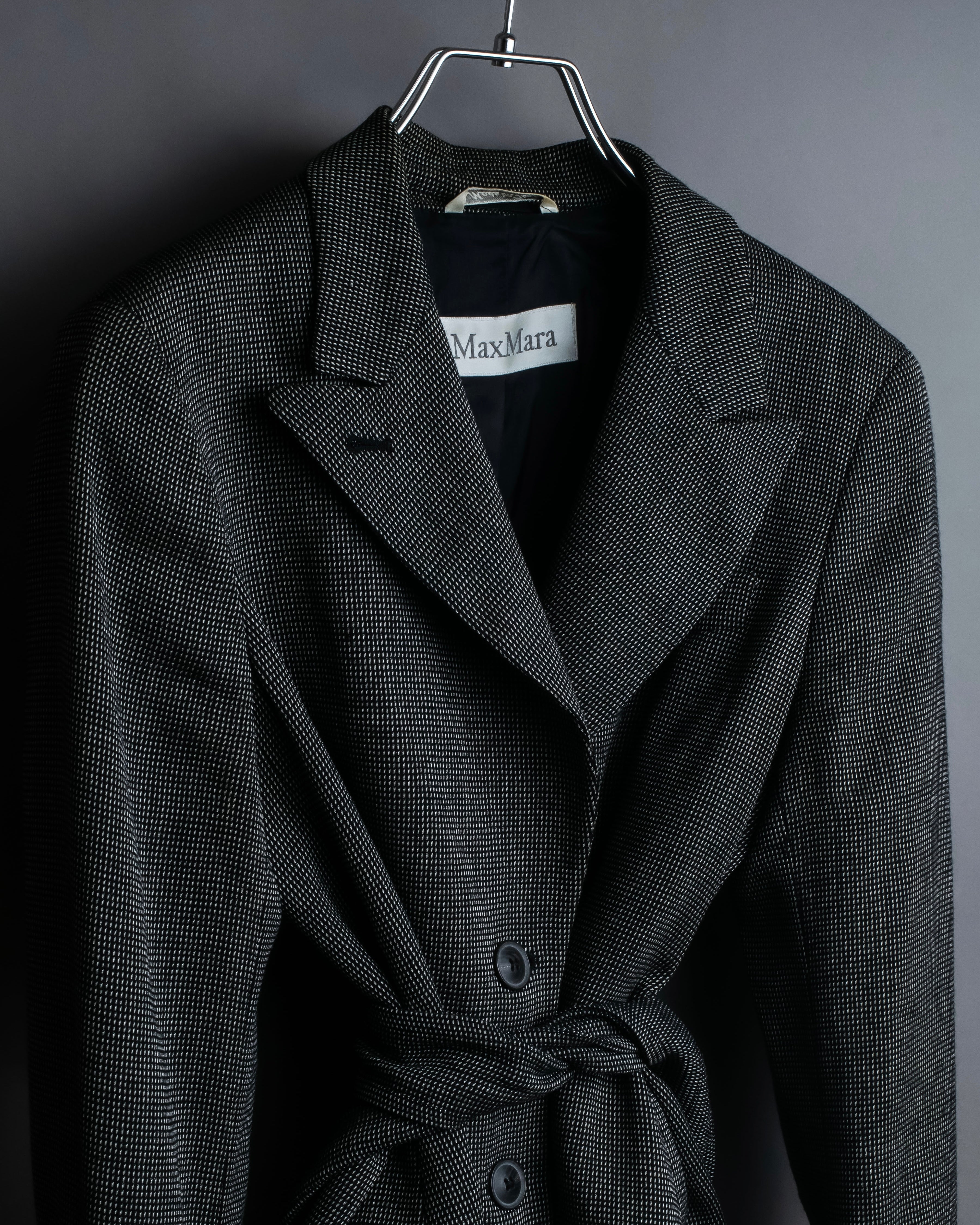 "Max Mara" 2-way tailored polka dot jacket