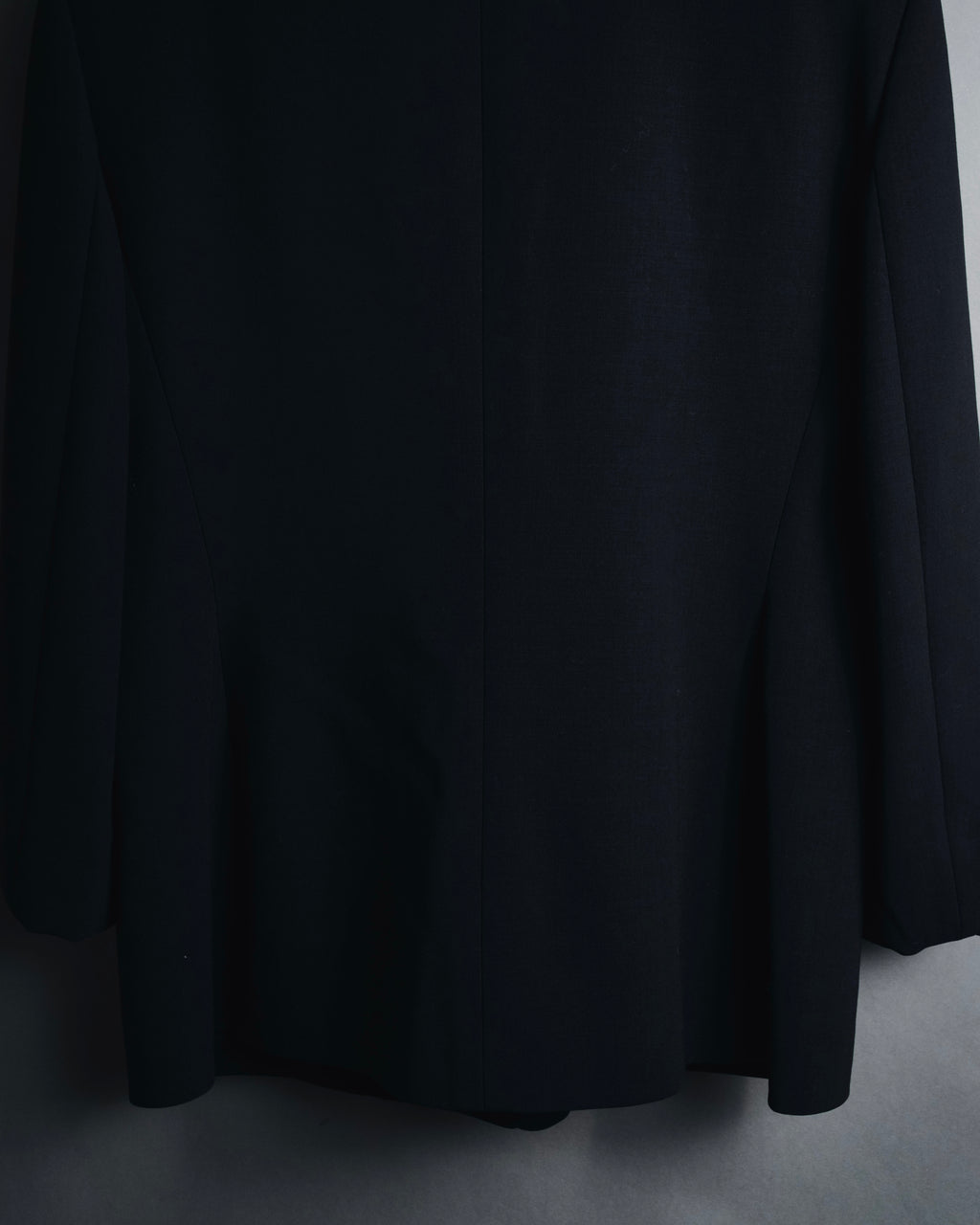 "CELINE" 90’s-00’s Stretch wool single-button blazer