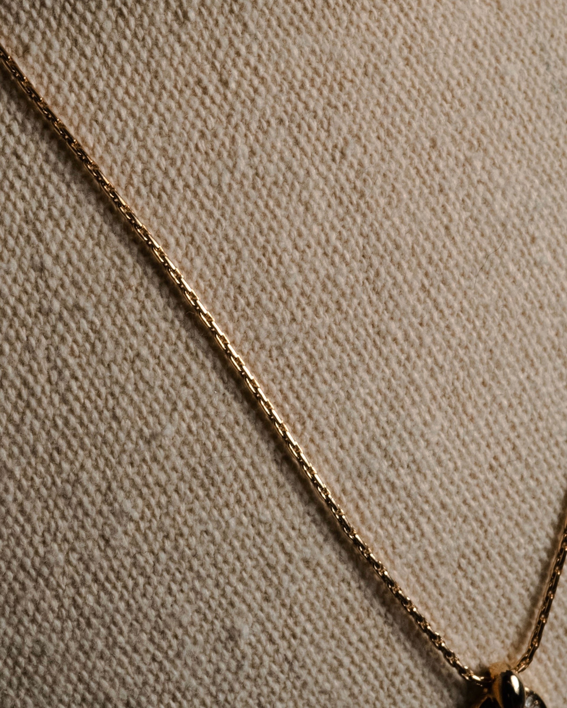 “Christian Dior” 80’s-90’s Lucky horseshoe pavé pendant necklace