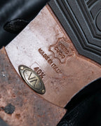 Vintage Harako Crocodile Leather Combination Leather Shoes