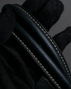 "Salvatore Ferragamo" Gancini motif design leather one-handle bag