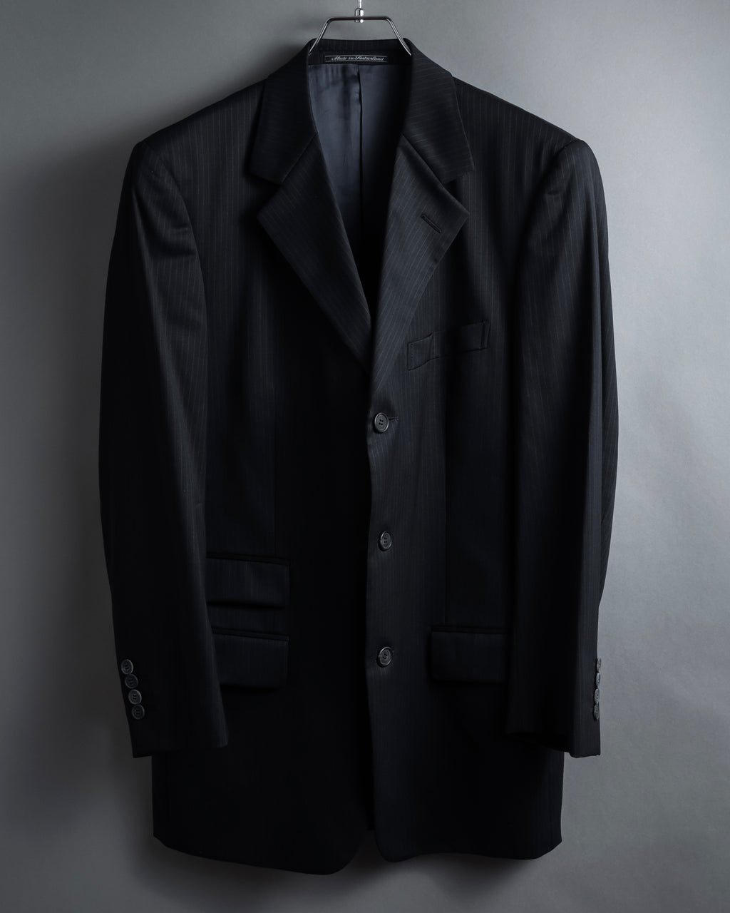 "GUCCI" 90's Elegant suiting pinstripe set up