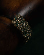 “GUCCI” 2010’s organic relief cuff bracelet
