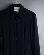 "Max Mara" 90's Refined design long shirt dress