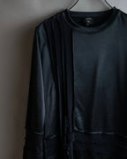 "JEAN PAUL GAULTIER FEMME" Sheer mixed material design pullover