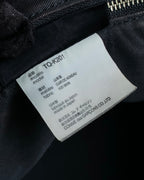 "tricot COMME des GARCONS" 
Flap pocket metal parts design leather hand bag