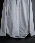 "DIOR HOMME" 00's Edith Slimane design sophisticated white shirt