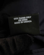 "YVES SAINT LAURENT" Classical tailoring shadow stripe pattern set up