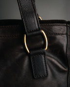 “Yves Saint Laurent” 2000’s downtown leather tote bag