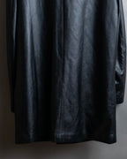 "GIANNI VERSACE COUTURE" Sheep skin oversized triangle color jacket