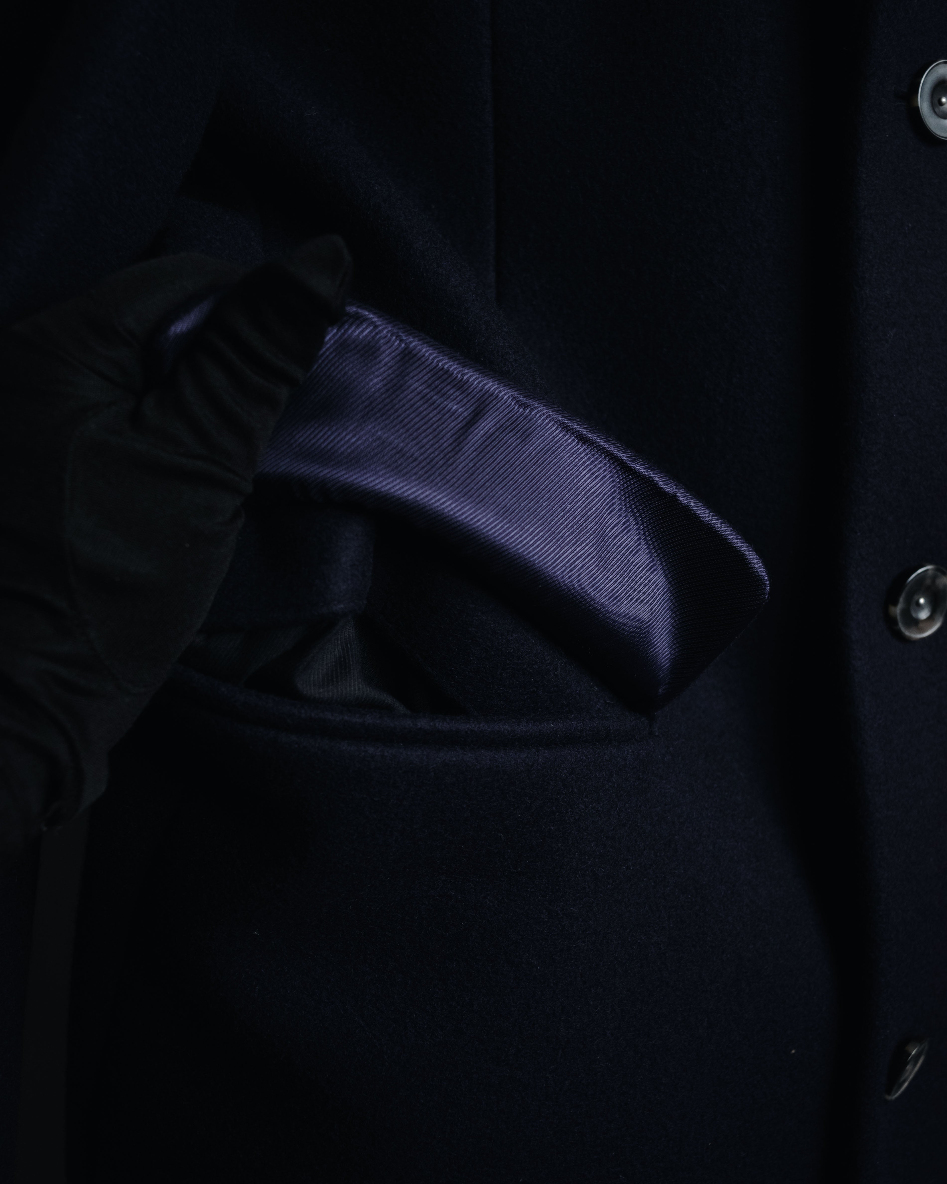 "Acne Studios" 2016-20’s rigid wool melton chester coat