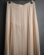 “CELINE” 2019-2023 Minimal pleated skirt