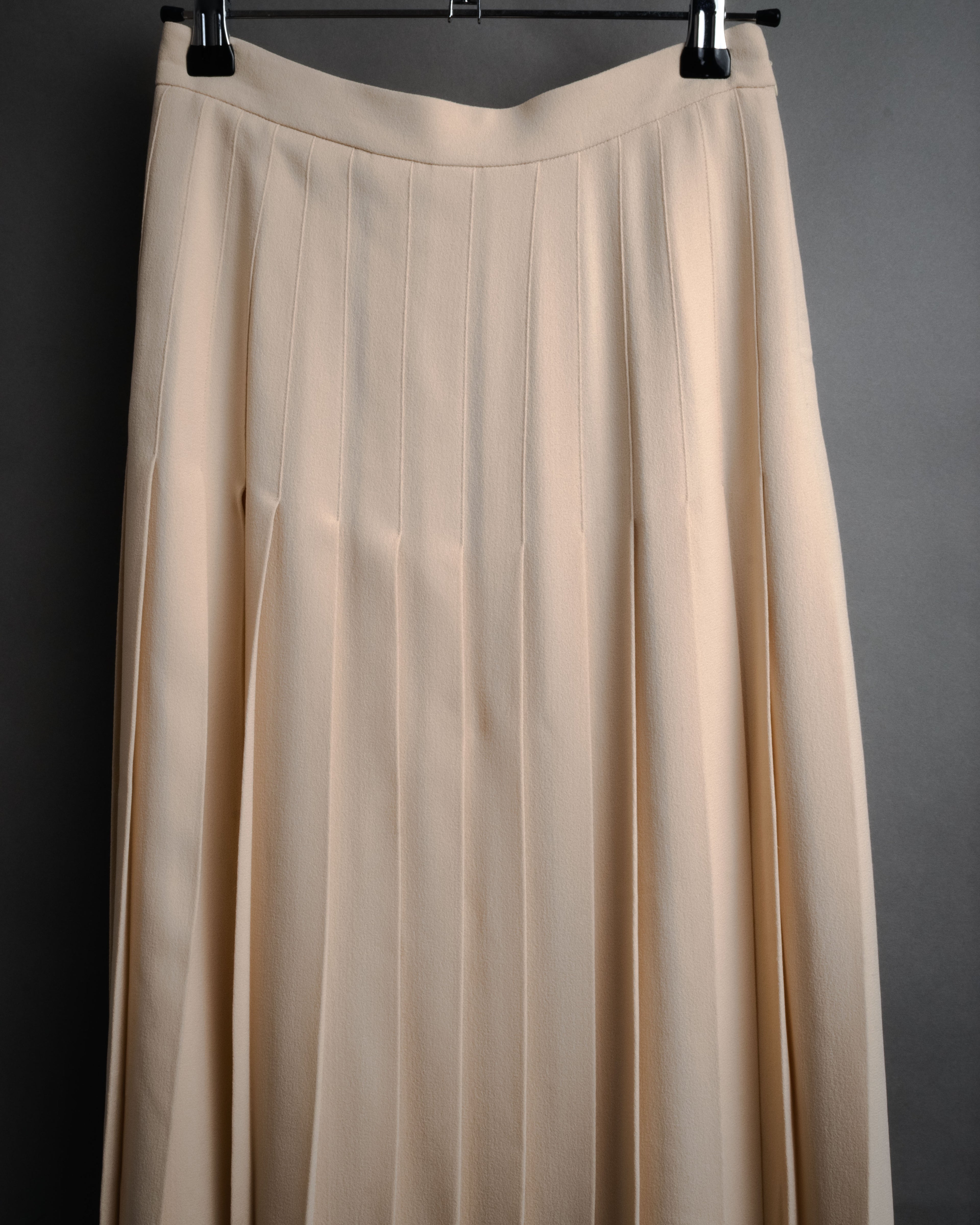 “CELINE” 2019-2023 Minimal pleated skirt