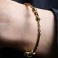"DIOR" Twisted antique design bracelet