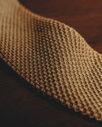“COMME des GARÇONS HOMME”
80’s-90’s open-knit square-end necktie