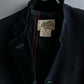 "HERMES" Darted shape no collar back zip jacket