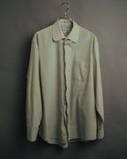 -MOOD Vintage Collections-
90’s Round collar fly front shirt