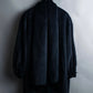 "DIOR" Cape docking fluffy mid length coat