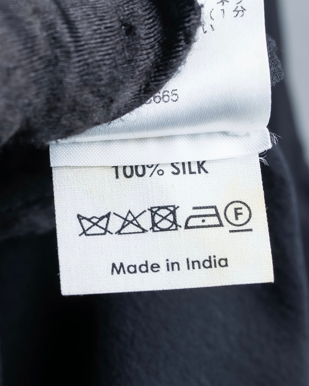 "DRIES VAN NOTTEN" Gather tiered design sheer black dress