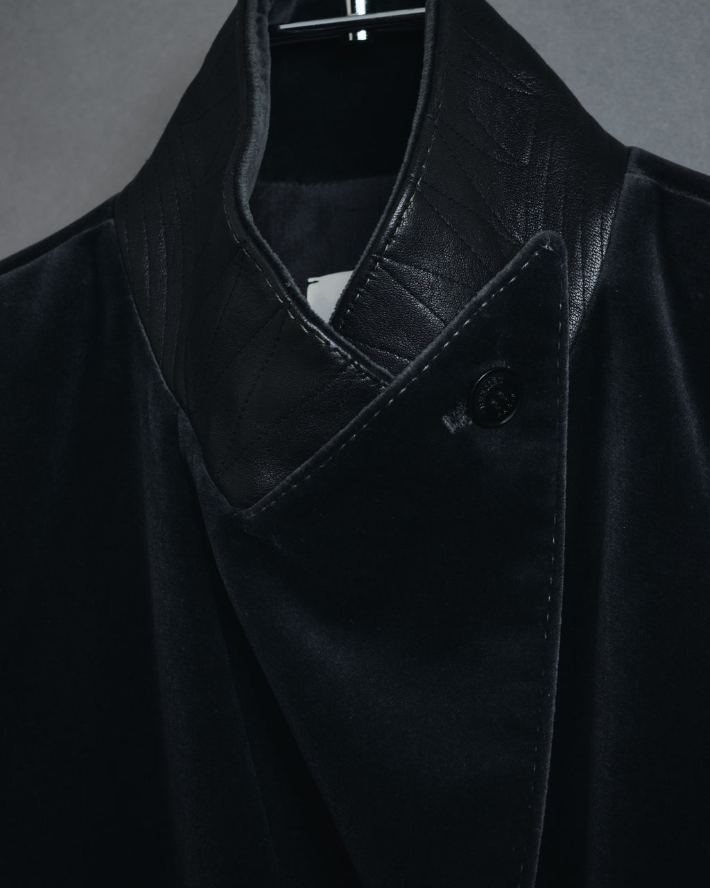–SPECIAL– "HERMES"
00’s Velvet switchinglamb leather collar special tailored jacket