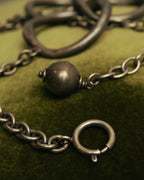 -SPECIAL- “Jean Paul Gaultier” 90’s-00’s sculptural metal ring necklace