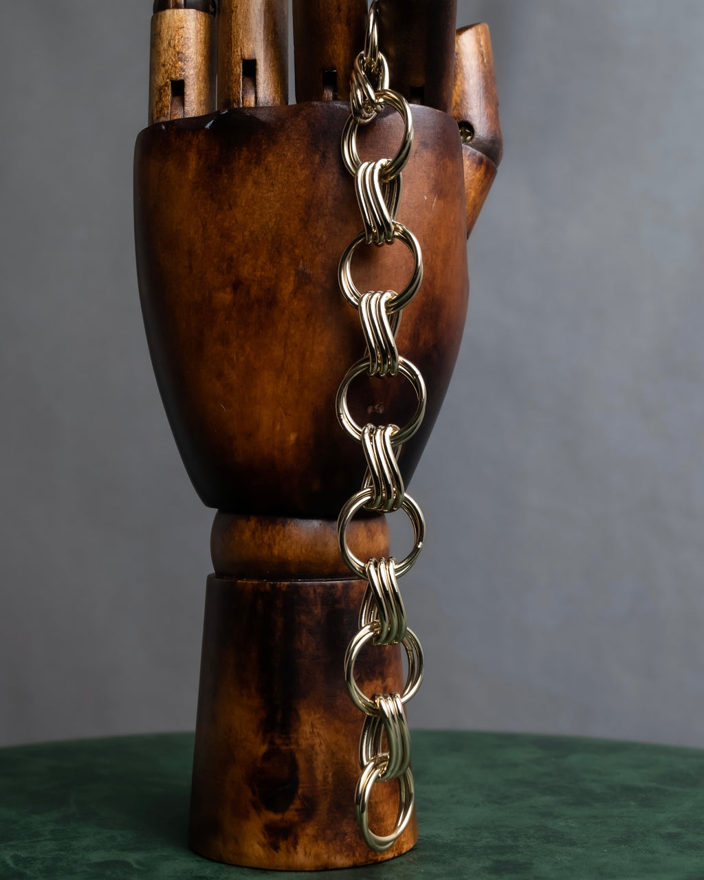 "Saint Laurent" Gold chain link design bracelet