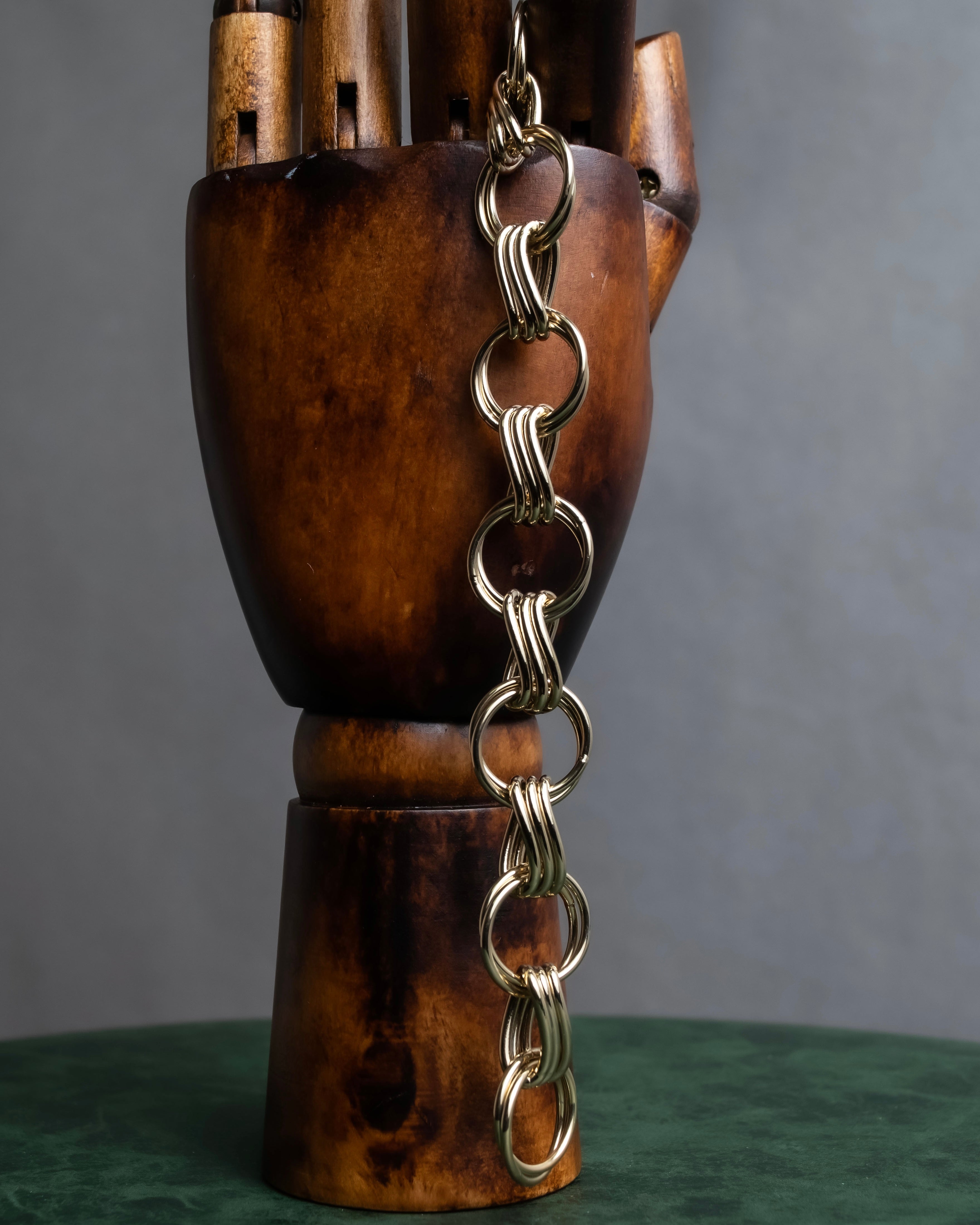 "Saint Laurent" Gold chain link design bracelet