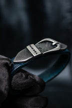 “DIESEL” Logo belt designed leather bracelet