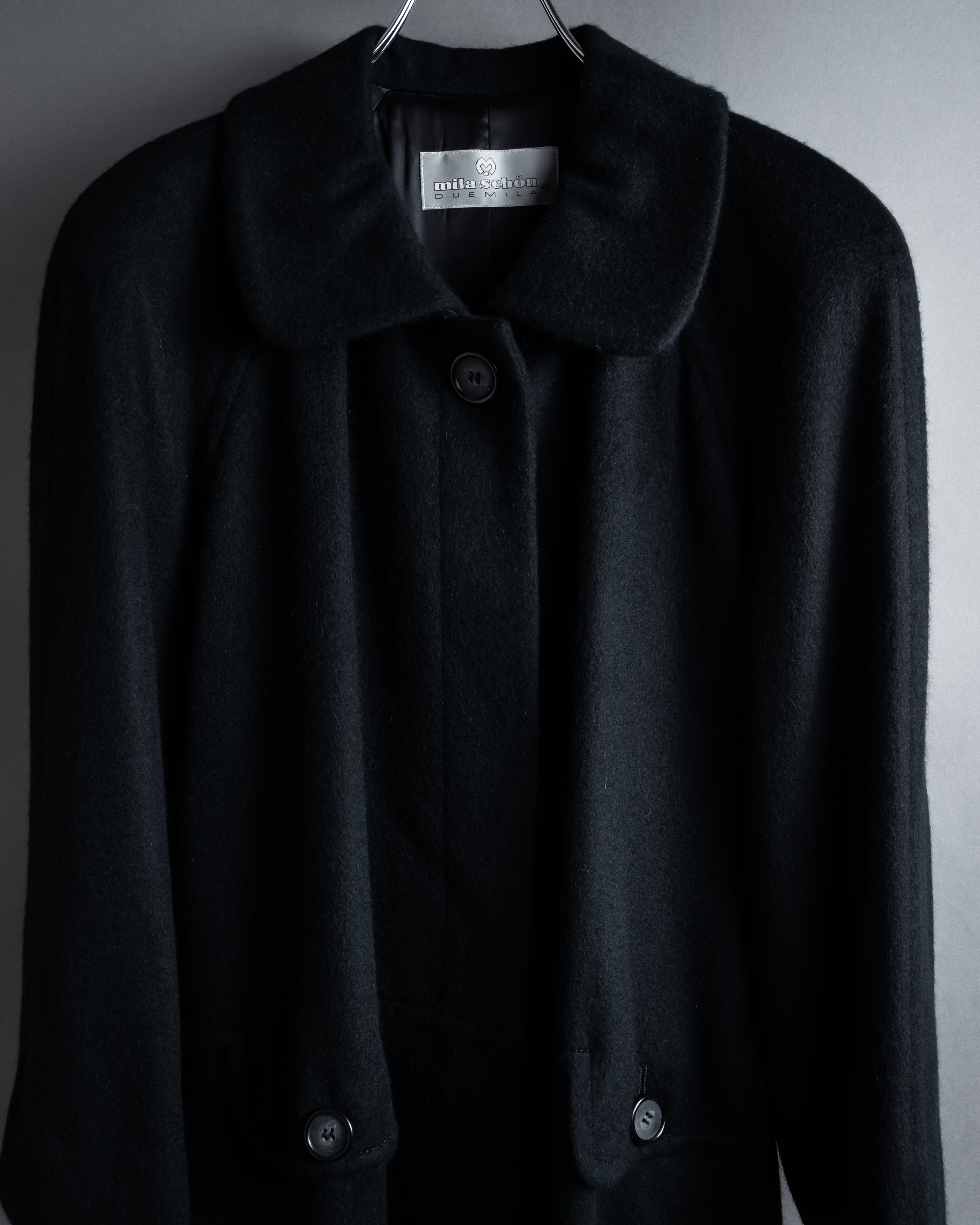 “mila schon” Cashmere balmacaan long coat