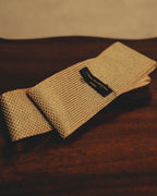 “COMME des GARÇONS HOMME”
80’s-90’s open-knit square-end necktie