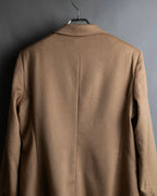 "Max Mara" Waist shape silhouette beige tailored jacket
