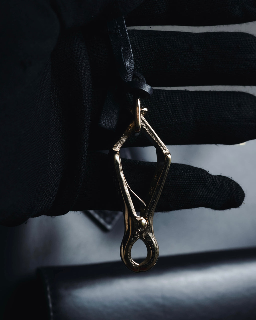 "BALENCIAGA" 2013 Autumn/Winter Padlock All Afternoon Structured Leather Bag