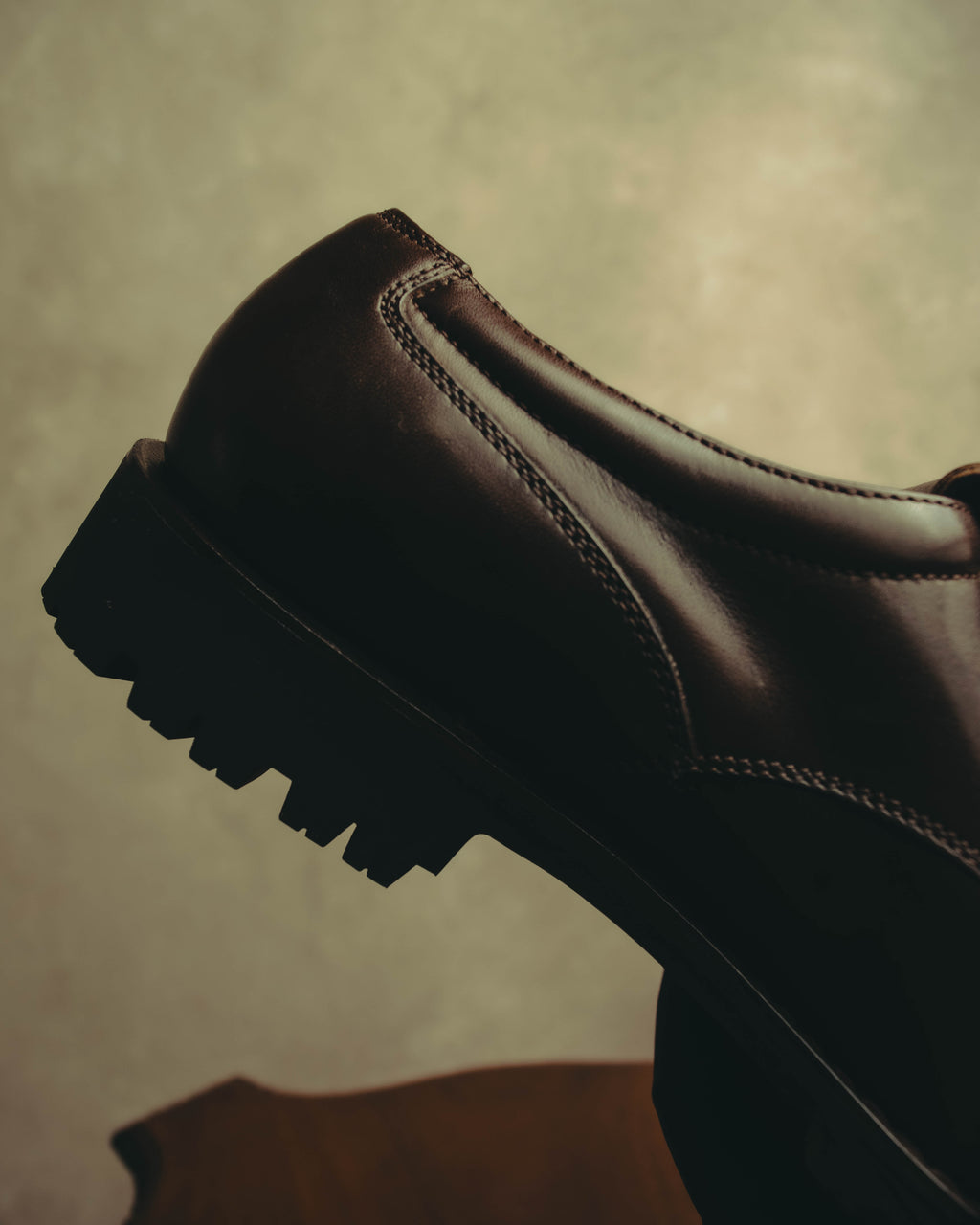 "Salvatore Ferragamo" 90's-00's Kiltie fringe leather derby shoes