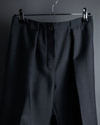 "Acne Studios" Button fly design wide straight slacks