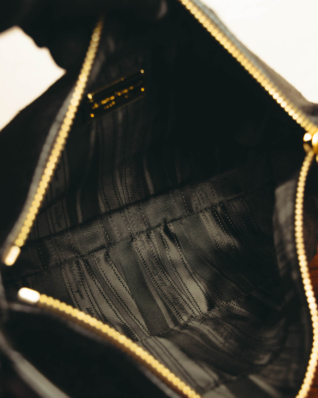 "Salvatore Ferragamo" 90's-00's Textured calf hair shoulder bag