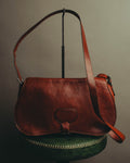 "PRADA" 90's-00's Pebbled leather shoulder bag