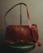 "PRADA" 90's-00's Pebbled leather shoulder bag