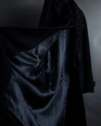 -SPECIAL- "CARUSO"
 Fur collar design belted melton coat