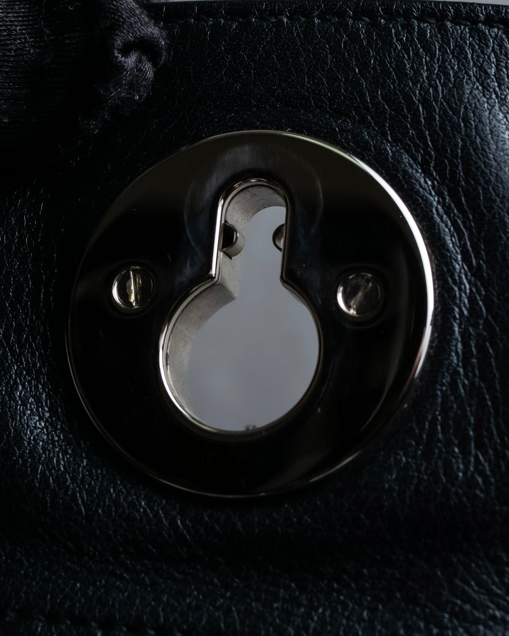 "YVES SAINT LAURENT" Muse Two series grain leather one-handle bag