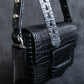 "DRIES VAN NOTTEN" Crocodile leather shoulder bag