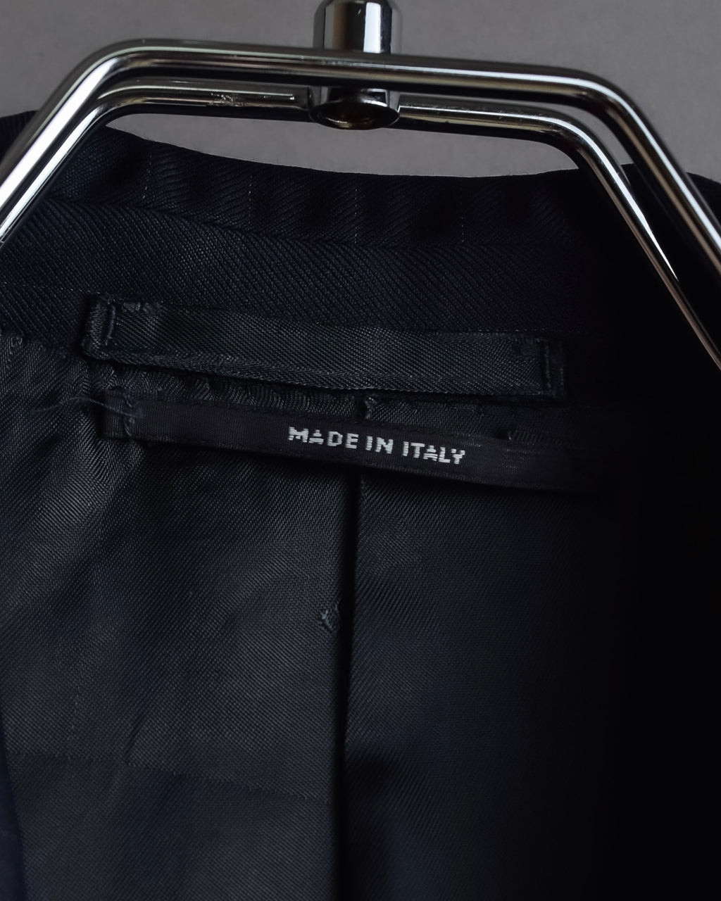 "HERMES" Pinstripe relaxed tailored jacket