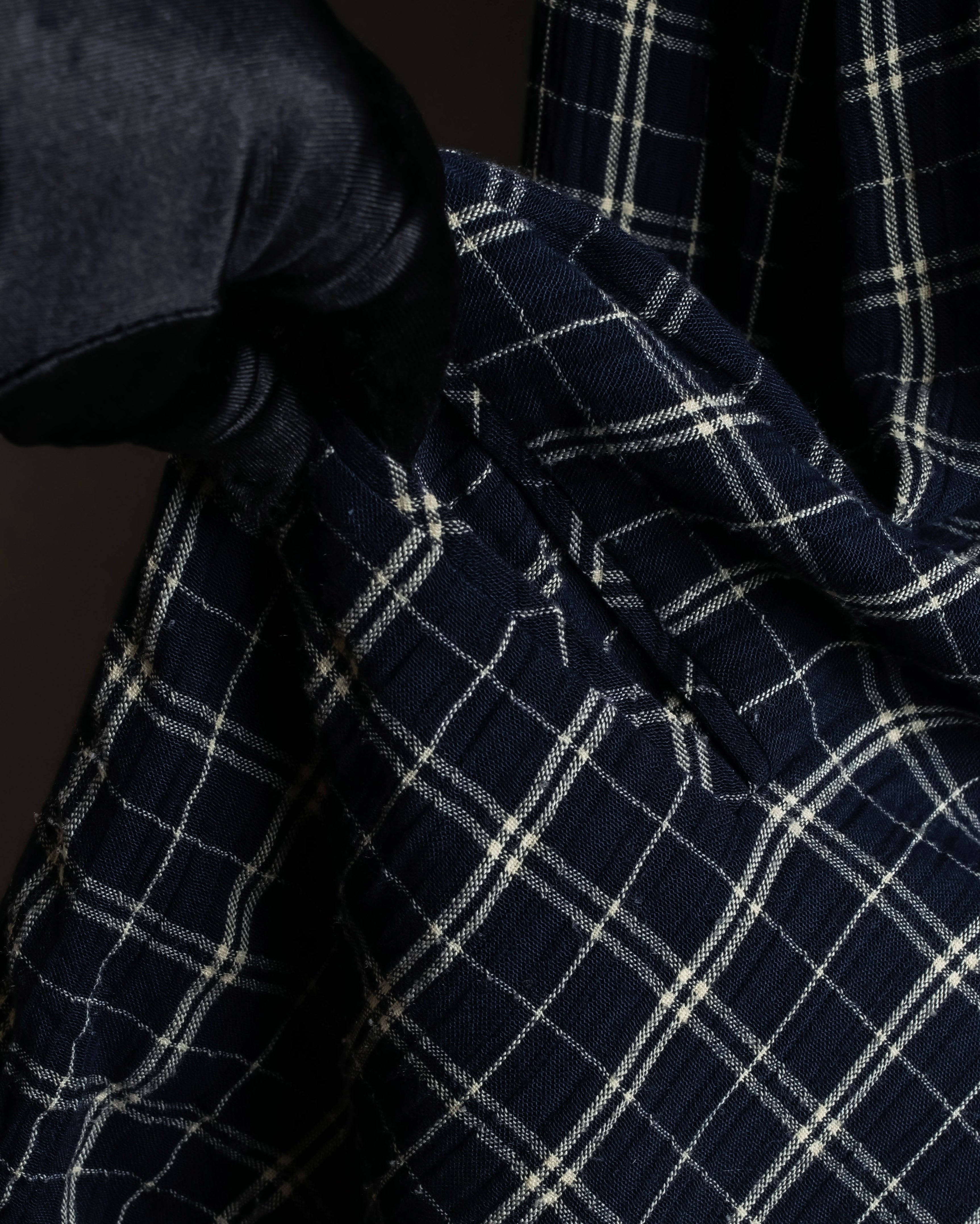 "Vintage windowpane tailored jacket"