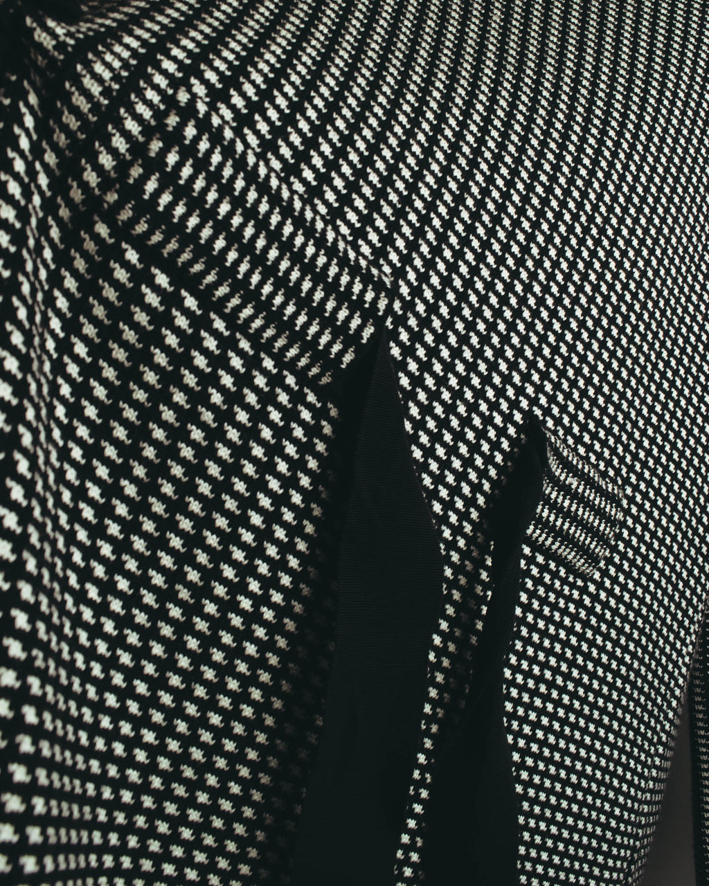 "Christian Dior" 00's Textured wool knit coat