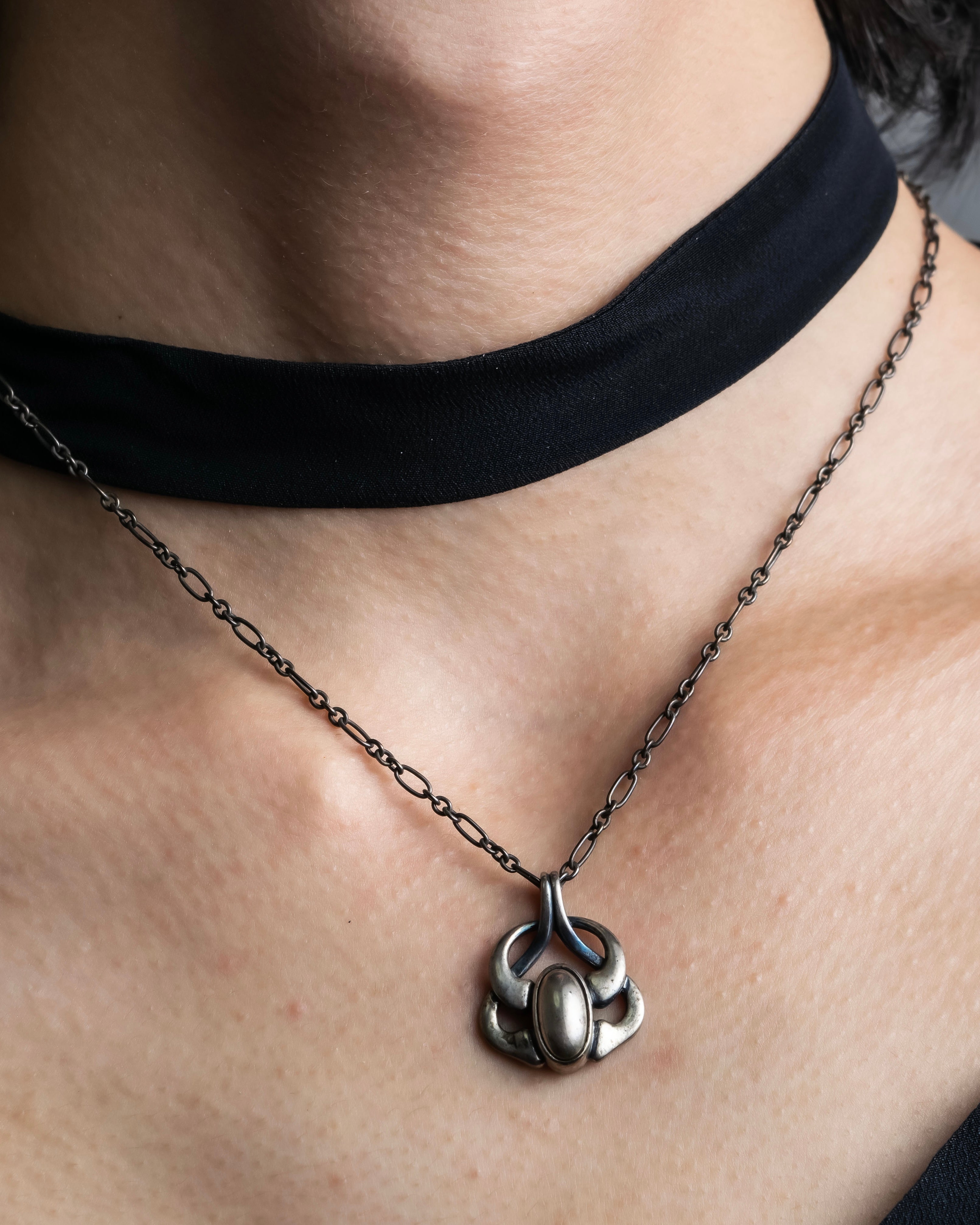 "GEORG JENSEN" Heritage collection silver 925 necklace