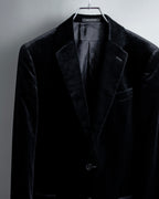 "LOUIS VUITTON" Geometric pattern velvet tailored jacket