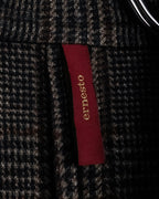 "Ernesto" Glen plaid flannel tailored jacket