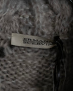 "ERMANNO SCERVINO" Three-dimensional knit long cardigan